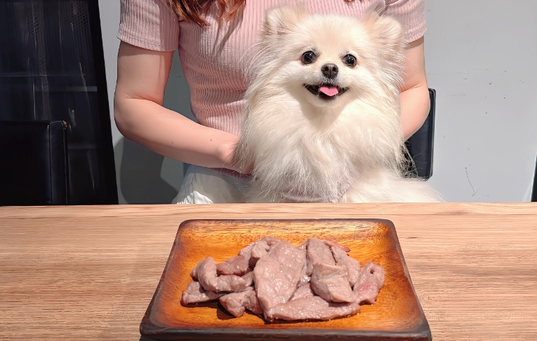 ワンちゃんのお肉